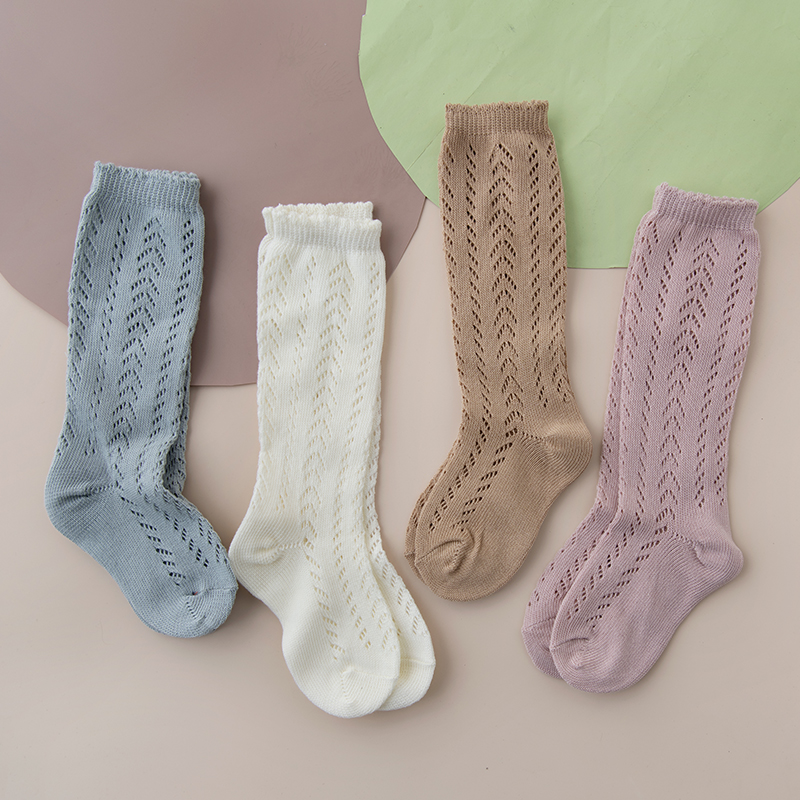 Baby Sock Oximeter - جوارب قطنية عالية للركبة للأطفال ،