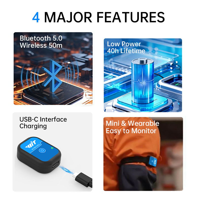 جهاز WitMotion WT9011DCL بلوتو - مراجعة Muscle Sensor Emg وسعره