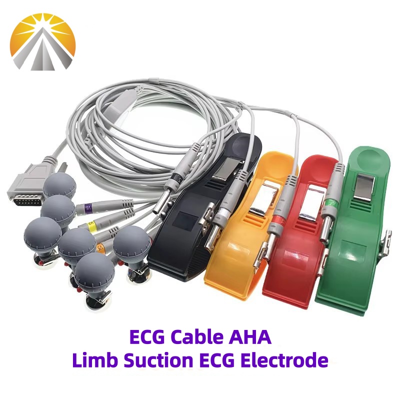 كابل تخطيط القلب لكابل Nihon K - مراجعة Ecg Patch Monitor وسعره