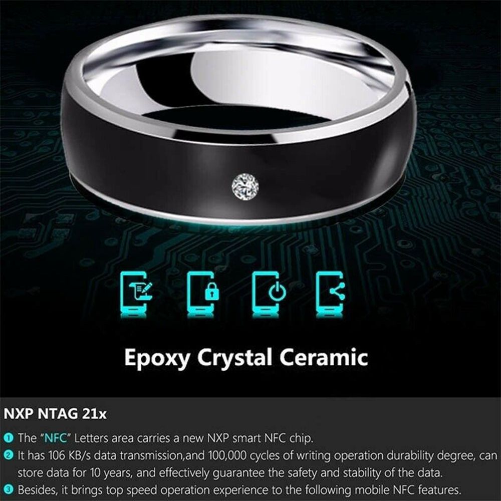 حلقة ذكية NFC متعددة الوظائف ، - مراجعة Smart Ring Nfc Pay وسعره