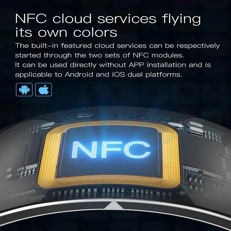 Jakcom-R4 حلقة ذكية ، الفولاذ  - مراجعة Smart Ring Nfc Pay وسعره