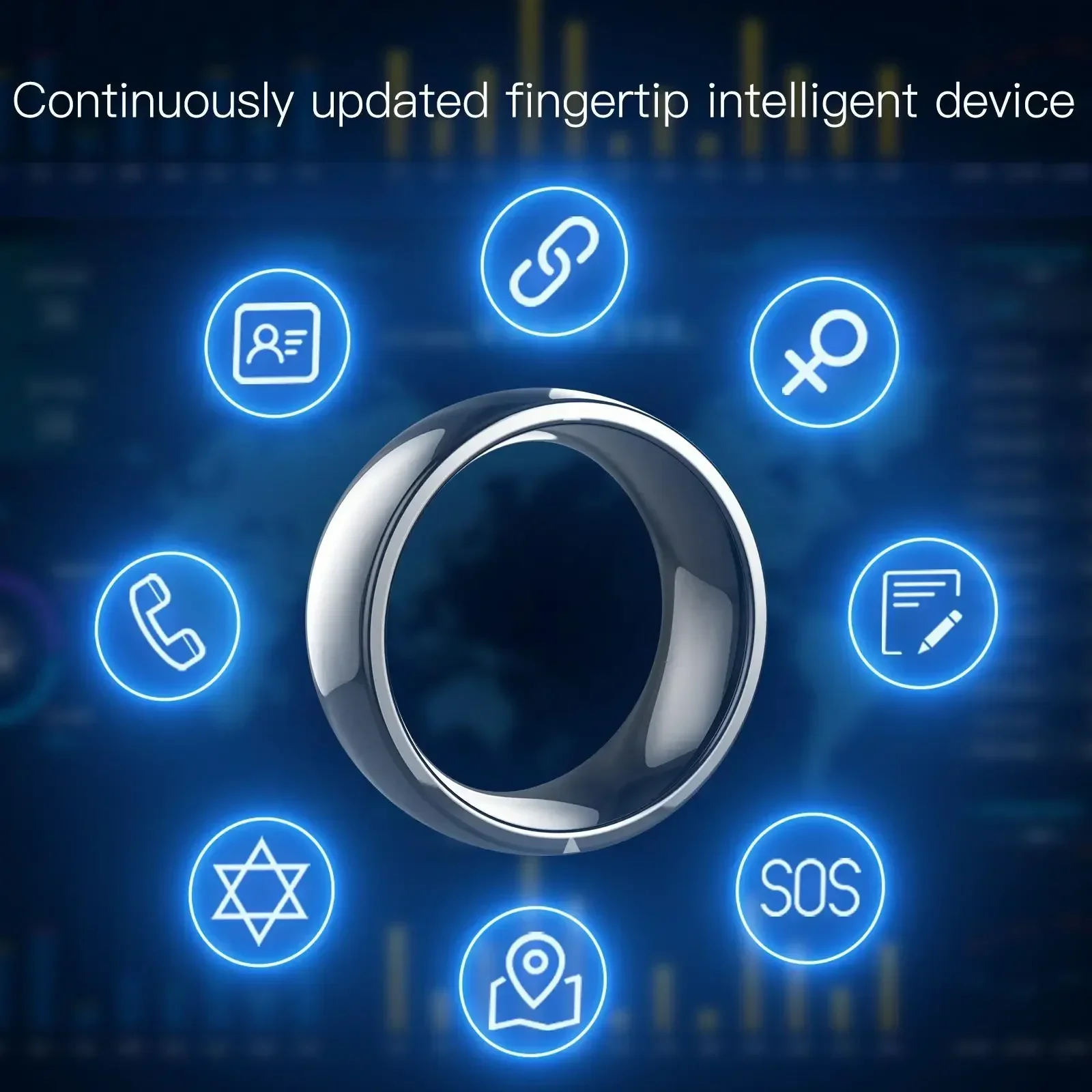 Jakcom-R4 حلقة ذكية ، الفولاذ  - مراجعة Smart Ring Nfc Pay وسعره
