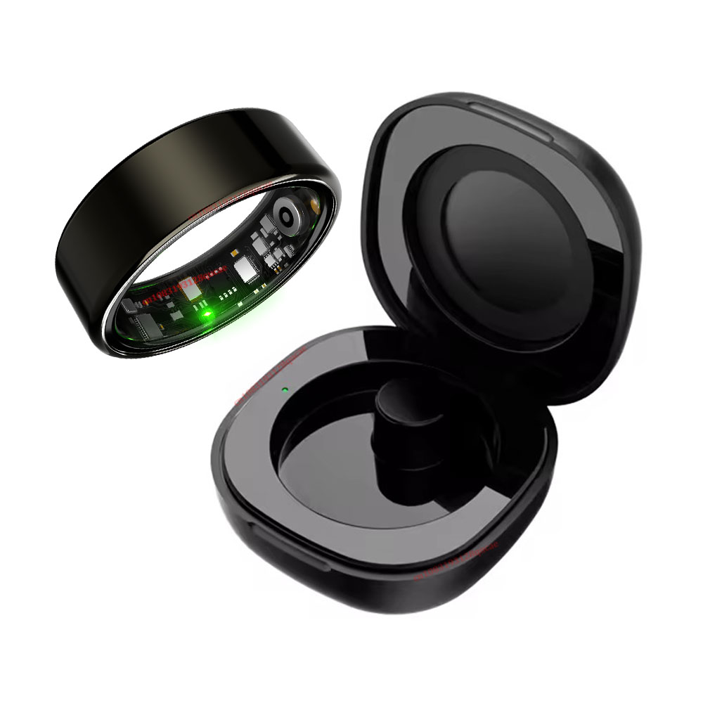 خاتم ذكي R09 للرجال والنساء مع - مراجعة Temperature Ring Skin وسعره